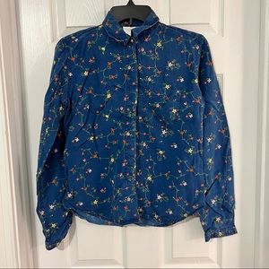 Floral Jean Shirt